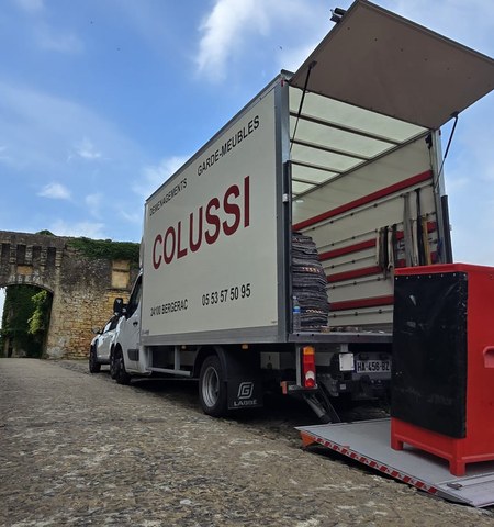 Camion de déménagement Colussi
